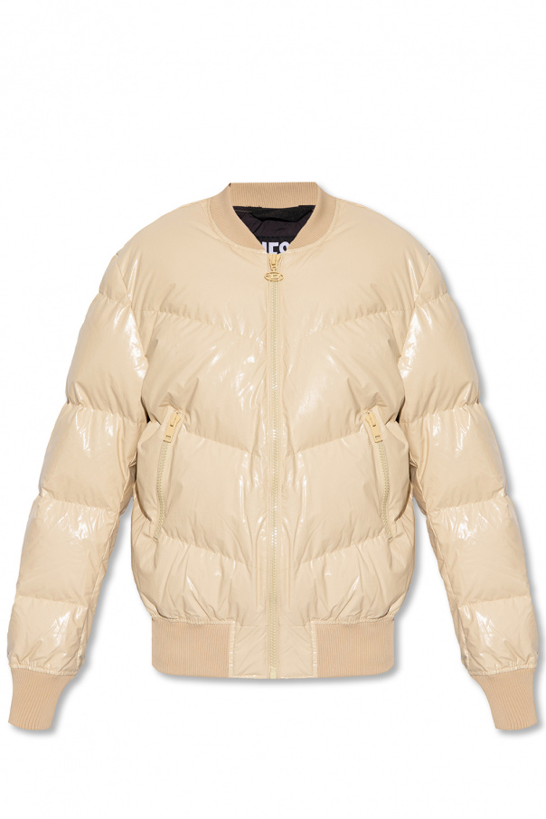 IetpShops Bonaire - Beige 'W - Sten' down jacket BARROW Diesel